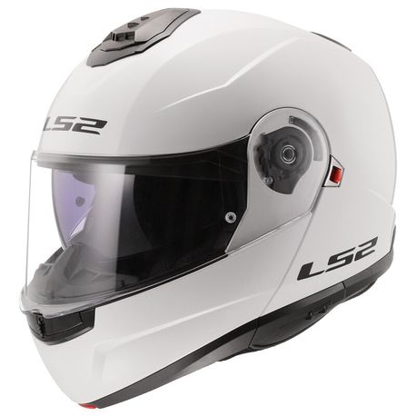 LS2 FF908 STROBE II Modular-kypärä, valkoinen KPA